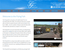 Tablet Screenshot of flyingfishcafe.com.au